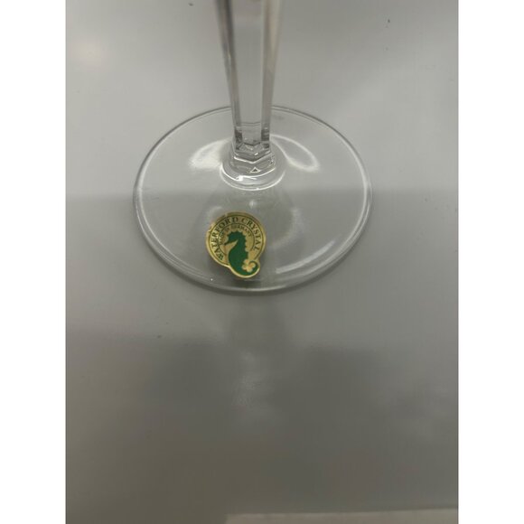 Waterford Millennium Collection Crystal Toast Wedding Flutes Vintage Set Of 2 - Picture 7 of 11